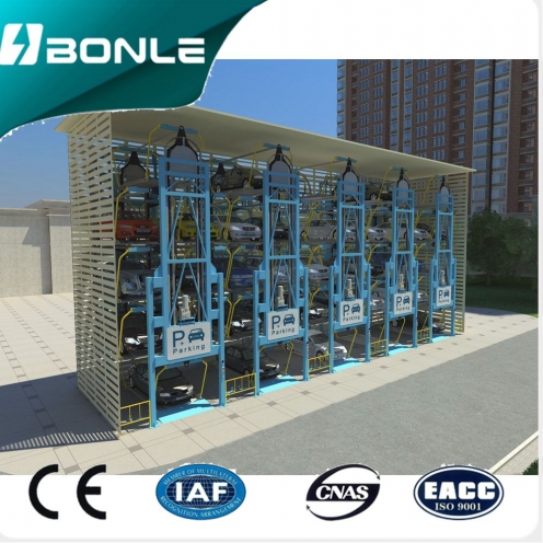 Multi-Floor Circulating Type Automatic Parking System Parking Lift BONLE