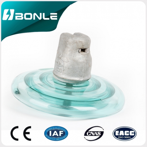 High Voltage 70KN LXY-70 Type Glass Insulator