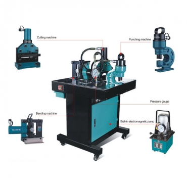 multi-function busbar processing machine